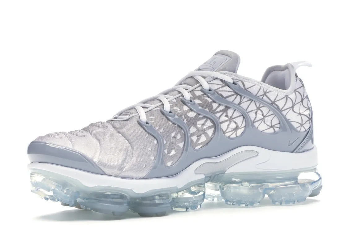 Фото № 4 с приближением к товару «‎Nike Air VaporMax Plus Silver White»