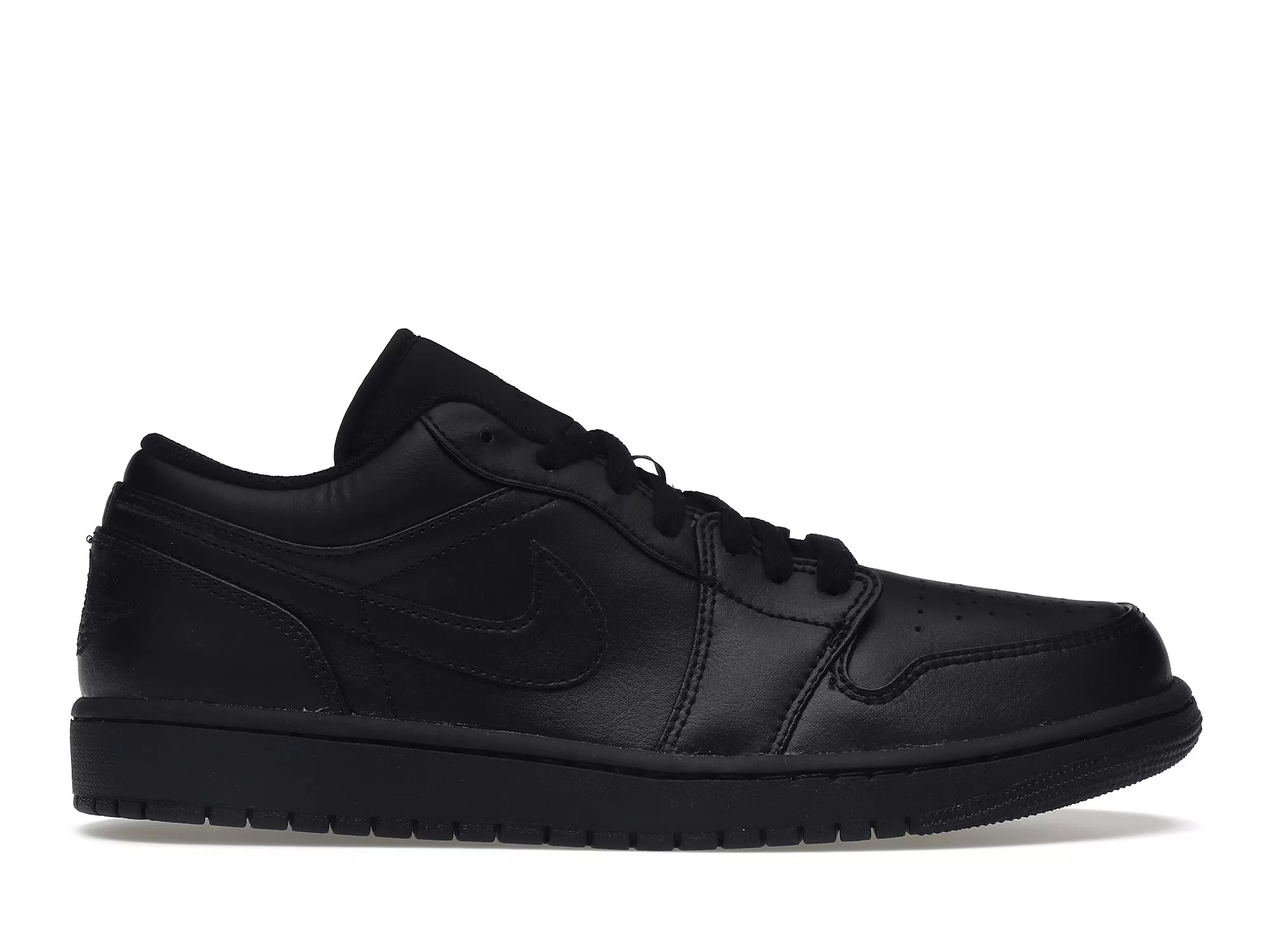 Фото № 1 с приближением к товару «‎Jordan 1 Low Triple Black (2022)»