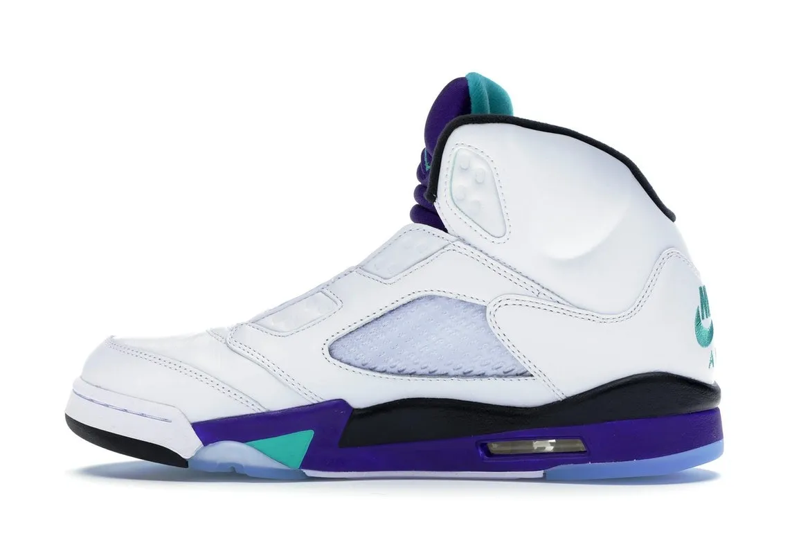 Фото № 5 с приближением к товару «‎Jordan 5 Retro Grape Fresh Prince»