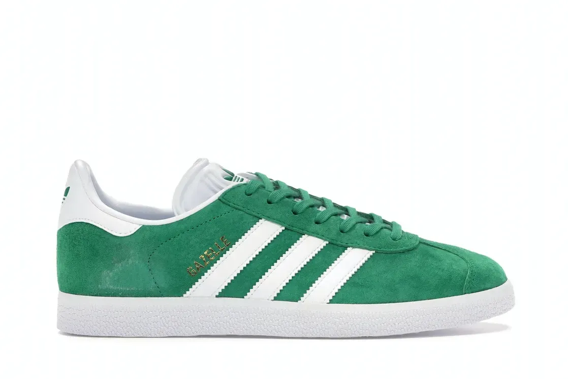 Фото № 1 с приближением к товару «‎adidas Gazelle Green/White/Gold Metallic»