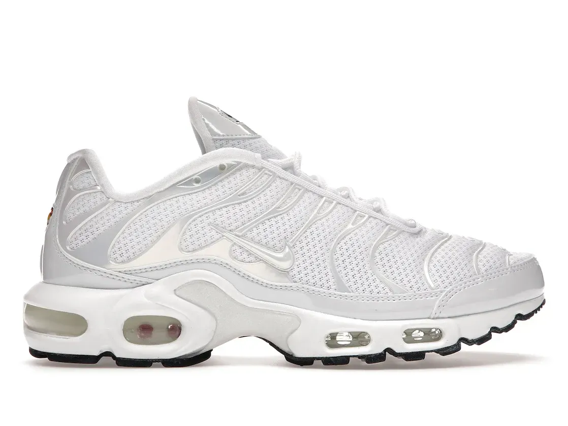 Фото № 1 с приближением к товару «‎Nike Air Max Plus White Mesh »