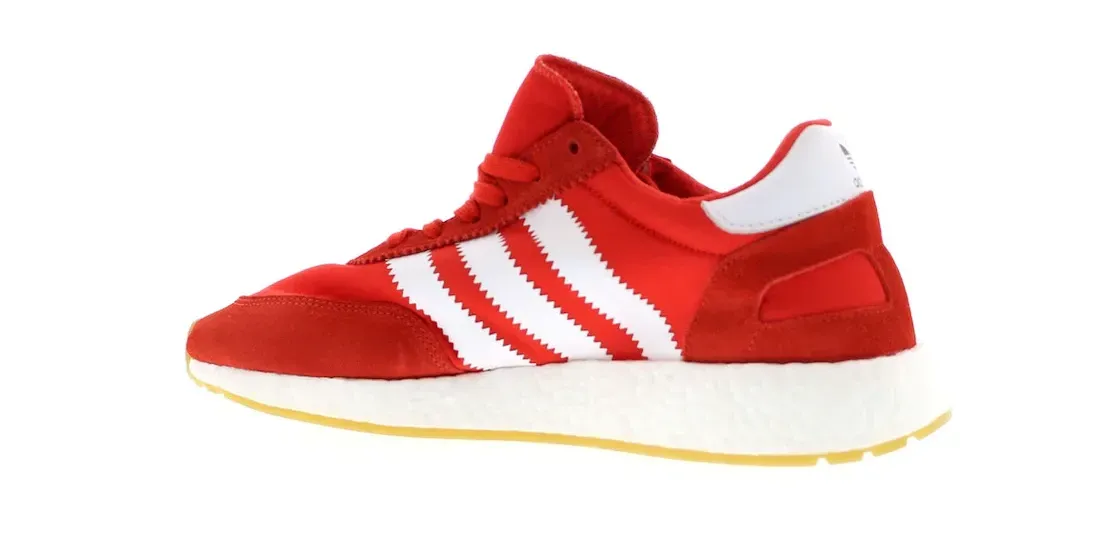 Фото № 3 с приближением к товару «‎adidas Iniki Runner Red White»