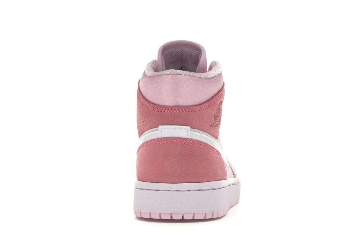 Фото № 4 с приближением к товару «‎Jordan 1 Mid Digital Pink »