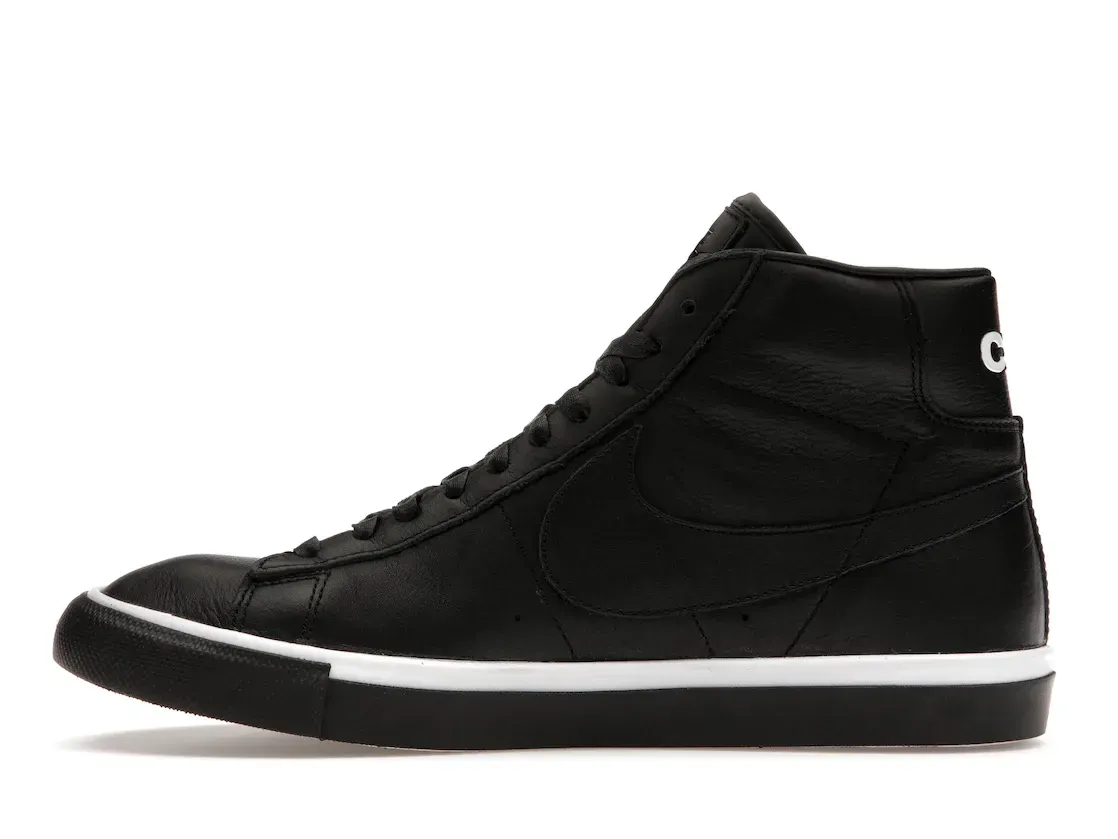 Фото № 3 с приближением к товару «‎Nike Blazer High Comme des Garcons Black White»