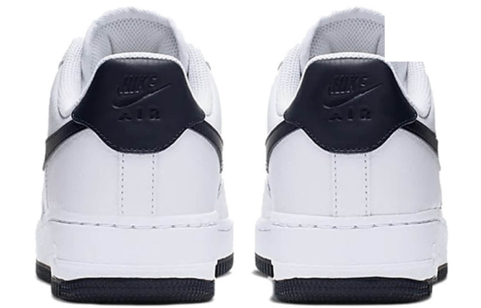 Фото № 4 с приближением к товару «‎Nike Air Force 1 '07 Skate Shoes White Obsidian»