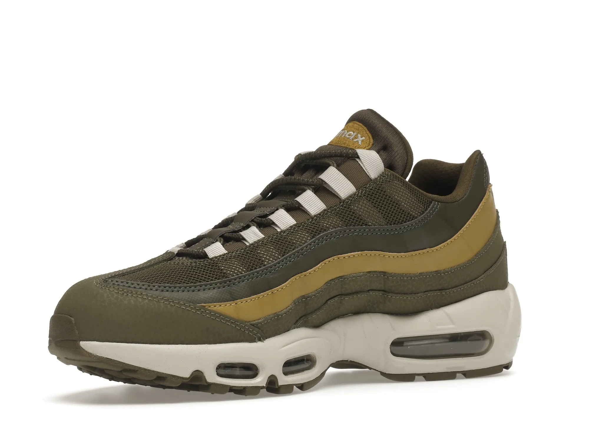 Фото № 2 с приближением к товару «‎Nike Air Max 95 Olive Canvas»