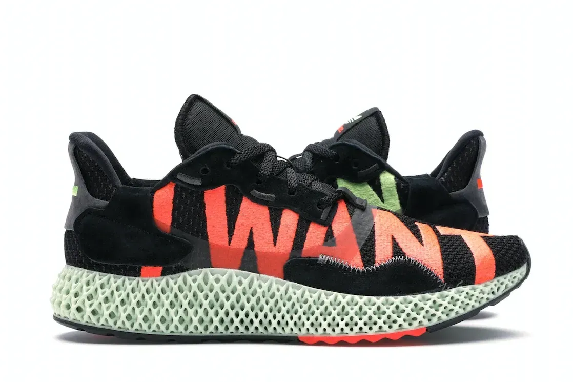 adidas ZX 4000 4D I Want I Can Black EF9625