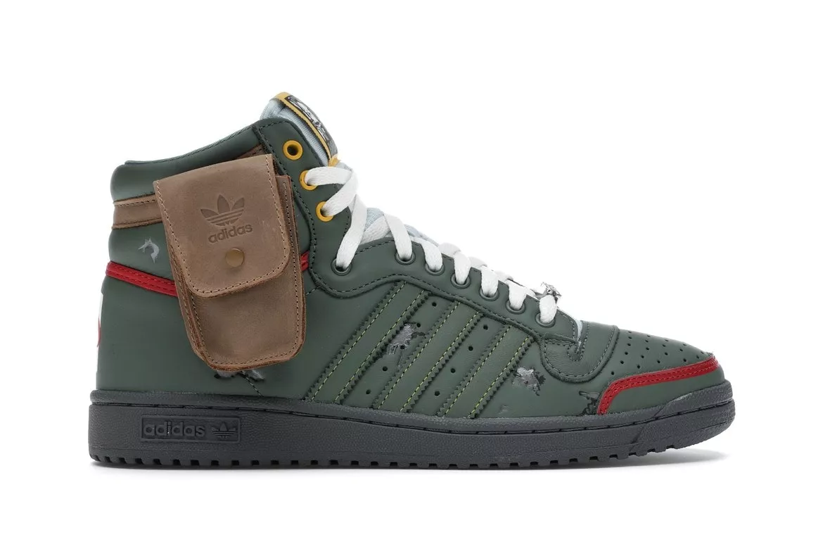 Фото № 1 с приближением к товару «‎adidas Top Ten Hi Star Wars Boba Fett»