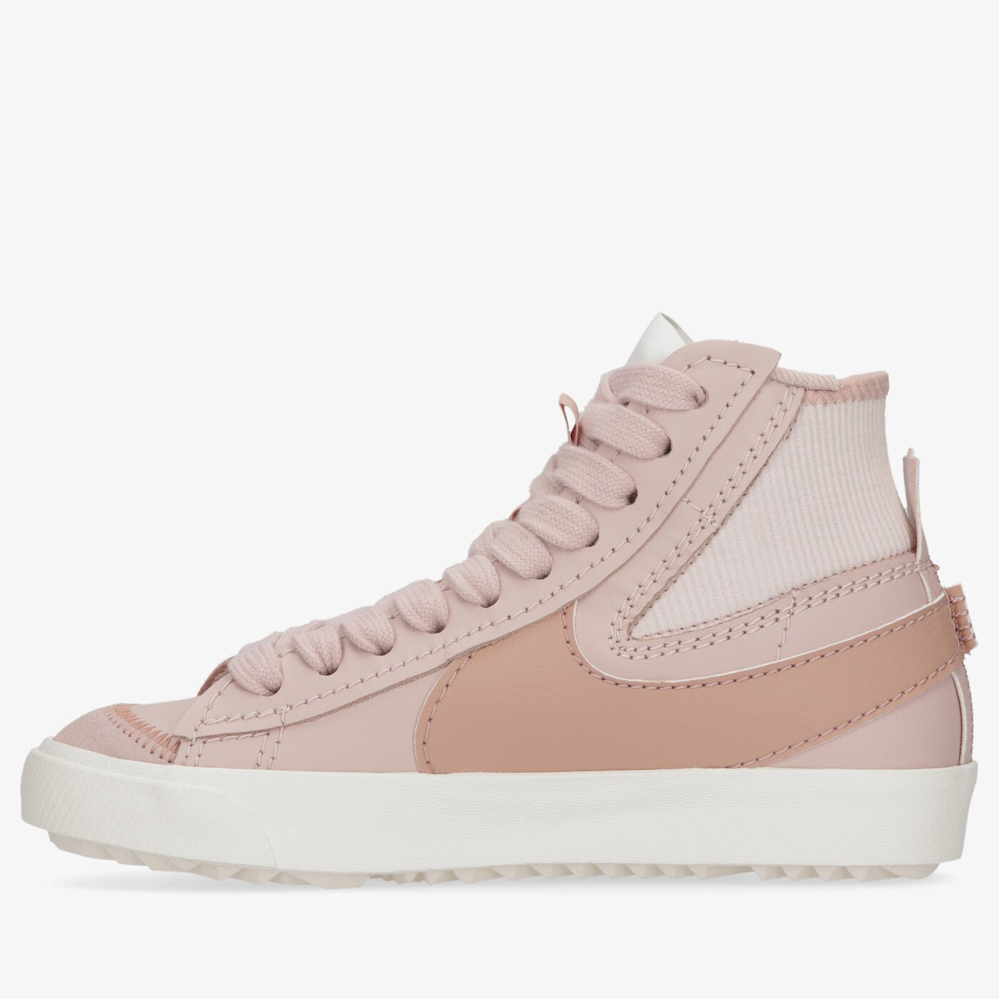 Фото № 2 с приближением к товару «‎Nike Blazer Mid Jumbo Skate Shoes Pink Oxford»