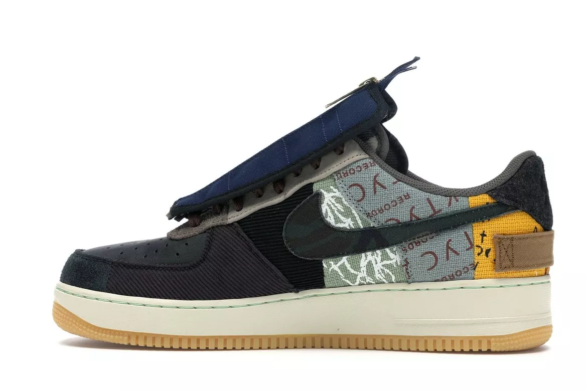 Фото № 5 с приближением к товару «‎Nike Air Force 1 Low Travis Scott Cactus Jack»