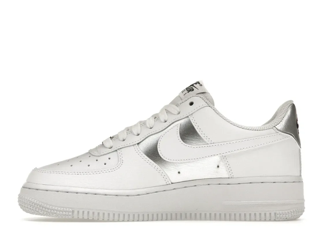 Фото № 3 с приближением к товару «‎Nike Air Force 1 Low '07 White Metallic Silver (2022) »
