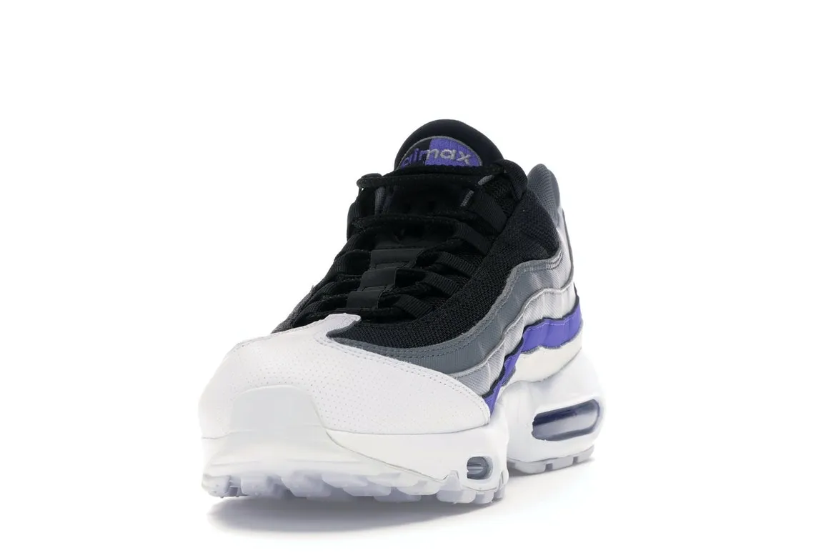 Фото № 4 с приближением к товару «‎Nike Air Max 95 Wolf Grey Persian Violet»