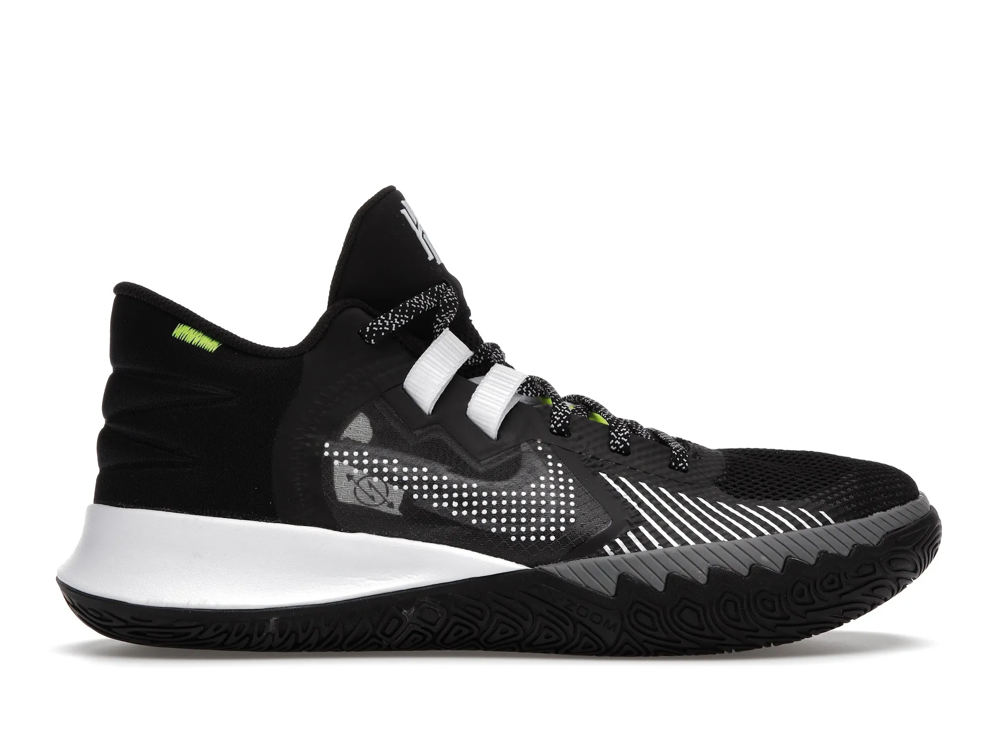 Фото № 1 с приближением к товару «‎Nike Kyrie Flytrap V Black Cool Grey Volt»