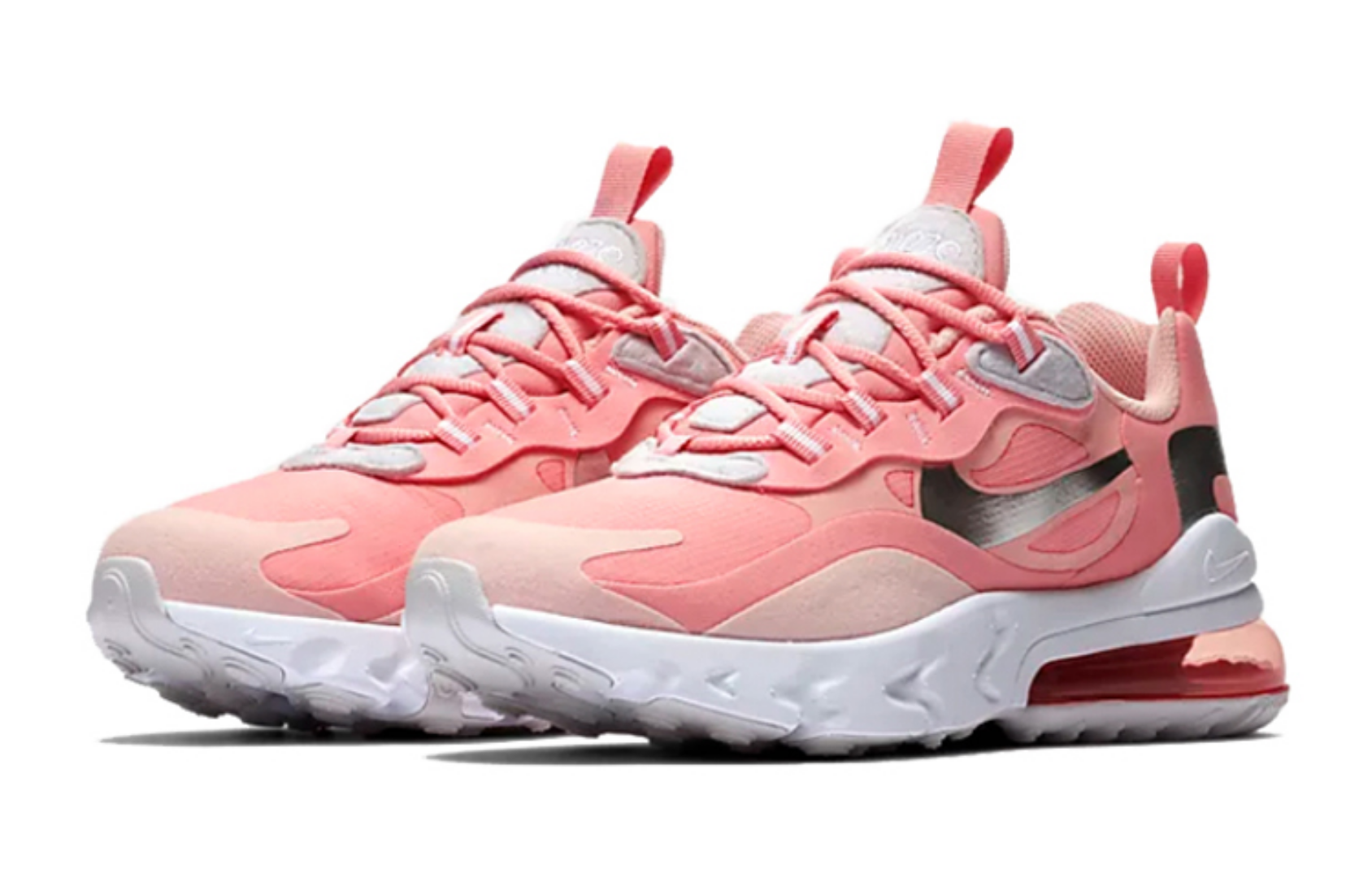 Фото № 2 с приближением к товару «‎Nike Air Max 270 React Gg 'Bleached Coral'»