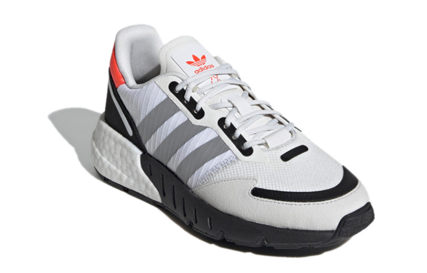 Фото № 3 с приближением к товару «‎adidas originals ZX 1K Boost J WhiteBlack»