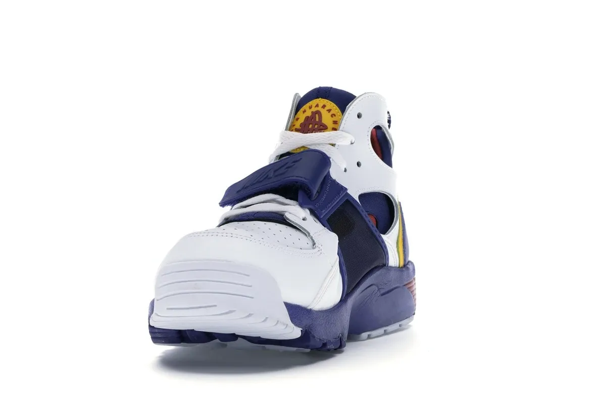 Фото № 2 с приближением к товару «‎Nike Air Trainer Huarache White Regency Purple Amarillo»