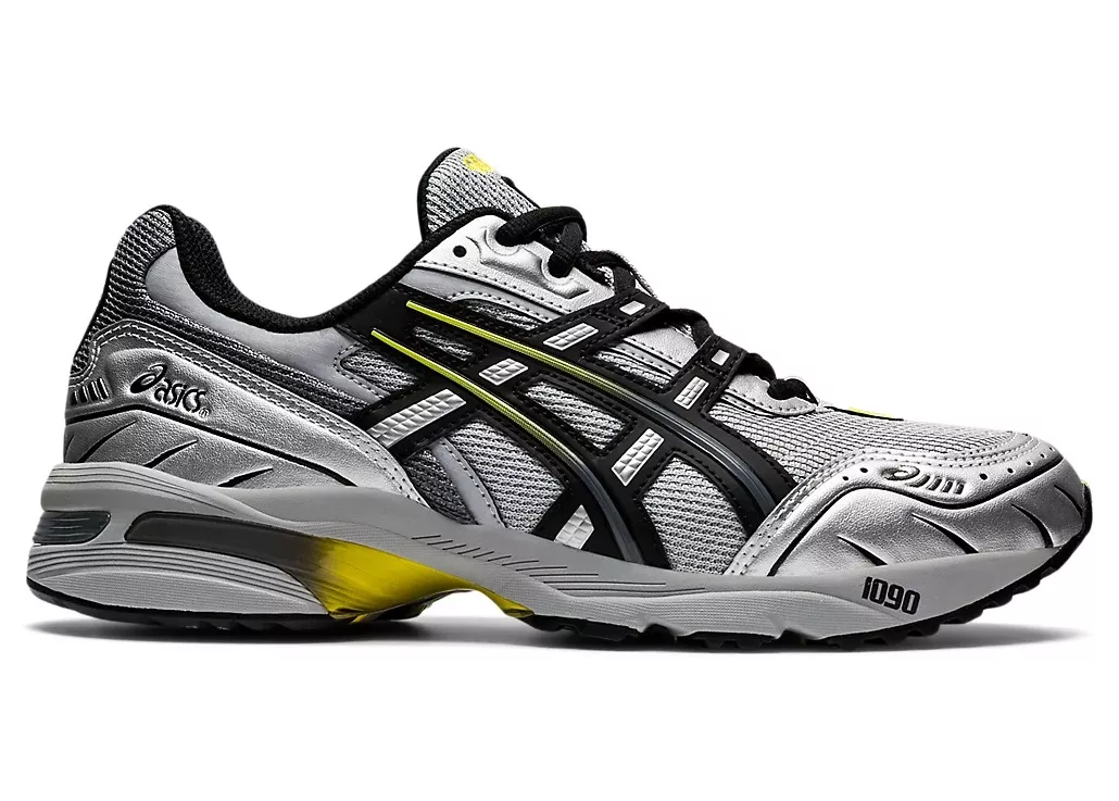 Фото № 1 с приближением к товару «‎ASICS Gel-1090 Mid Grey Yellow»