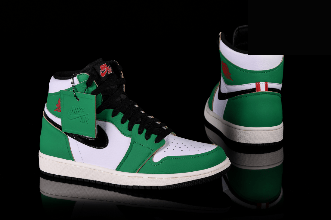 Фото № 4 с приближением к товару «‎Air Jordan 1 Retro High "Lucky Green»