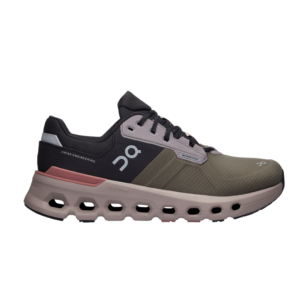 ON Women's Cloudrunner 2 Waterproof Olive Mahogany