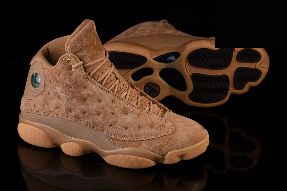 Фото № 1 с приближением к товару «‎Nike Air Jordan 13 Retro Wheat Pack »