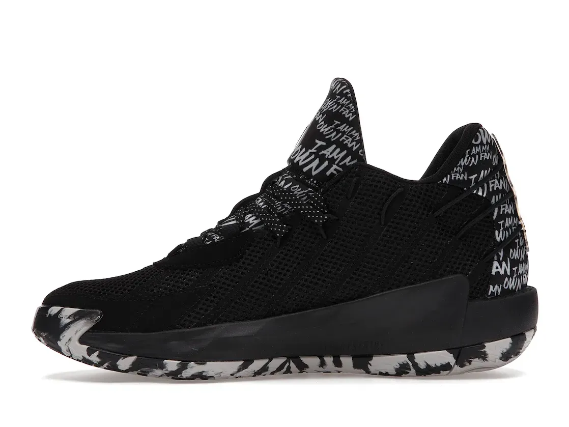 Фото № 3 с приближением к товару «‎adidas Dame 7 I Am My Own Fan Core Black»
