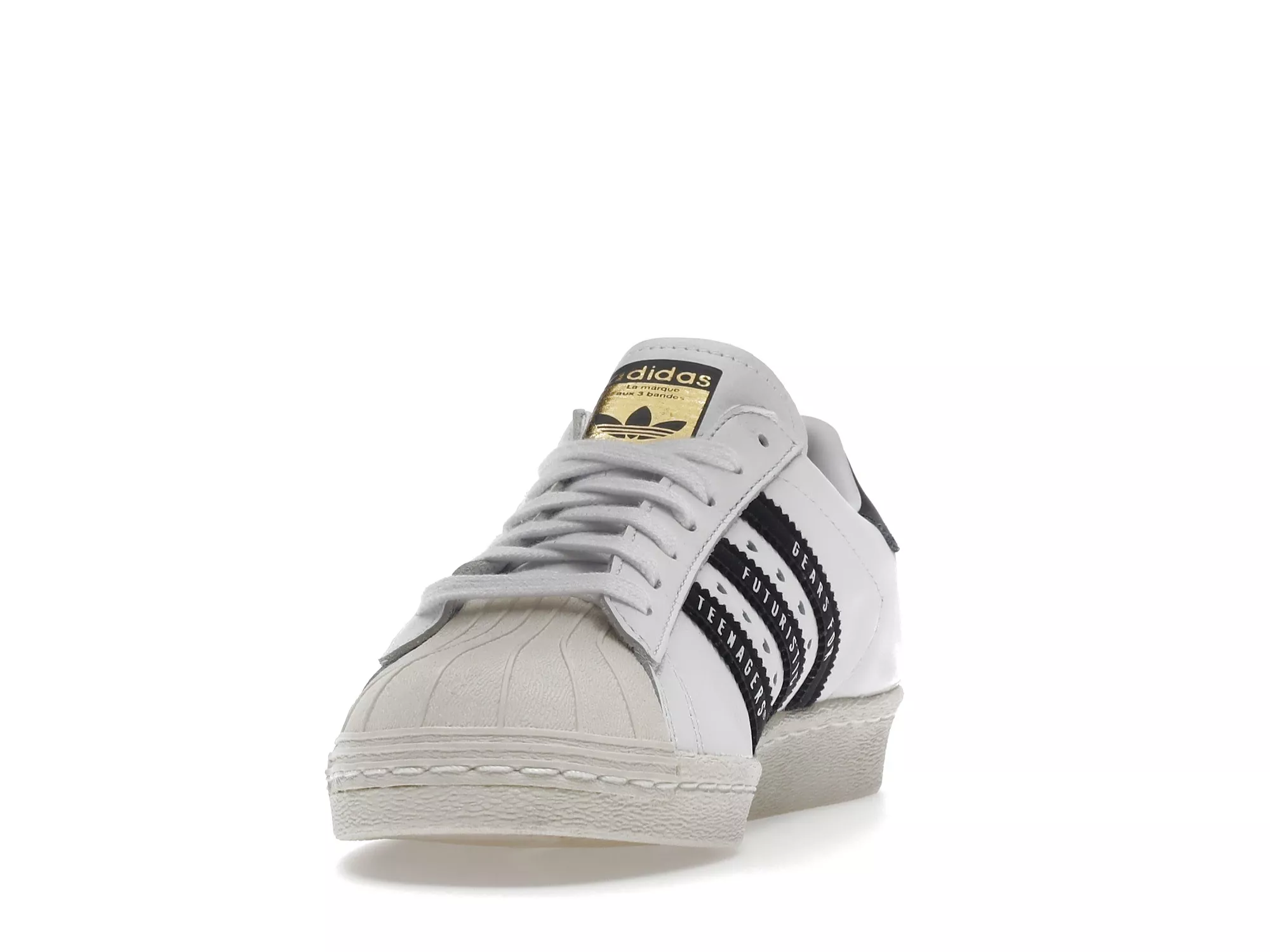 Фото № 4 с приближением к товару «‎adidas Superstar Human Made White Black»