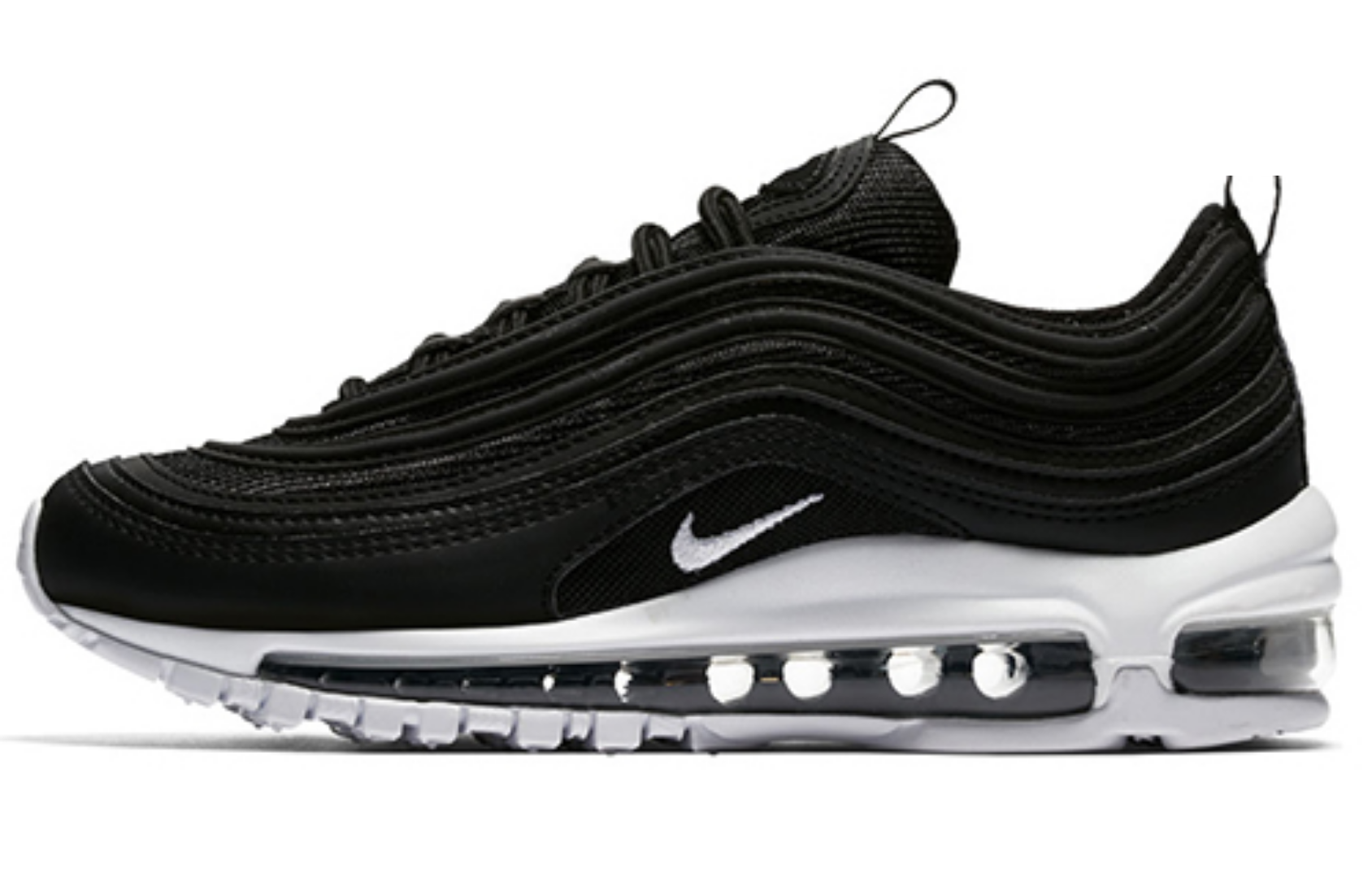 Фото № 1 с приближением к товару «‎Nike Air Max 97 (W) Black»