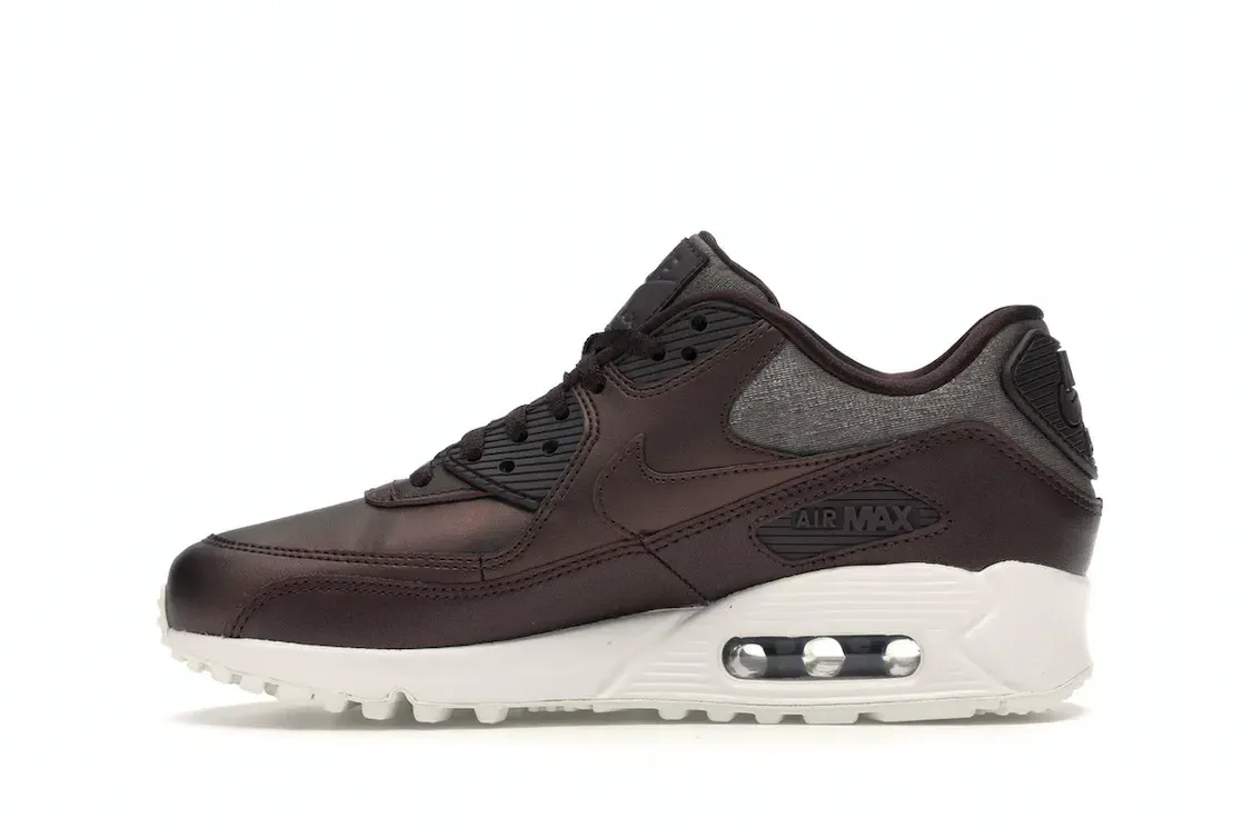 Фото № 3 с приближением к товару «‎Nike Air Max 90 Prem Metallic Mahogany Metallic Mahogany »