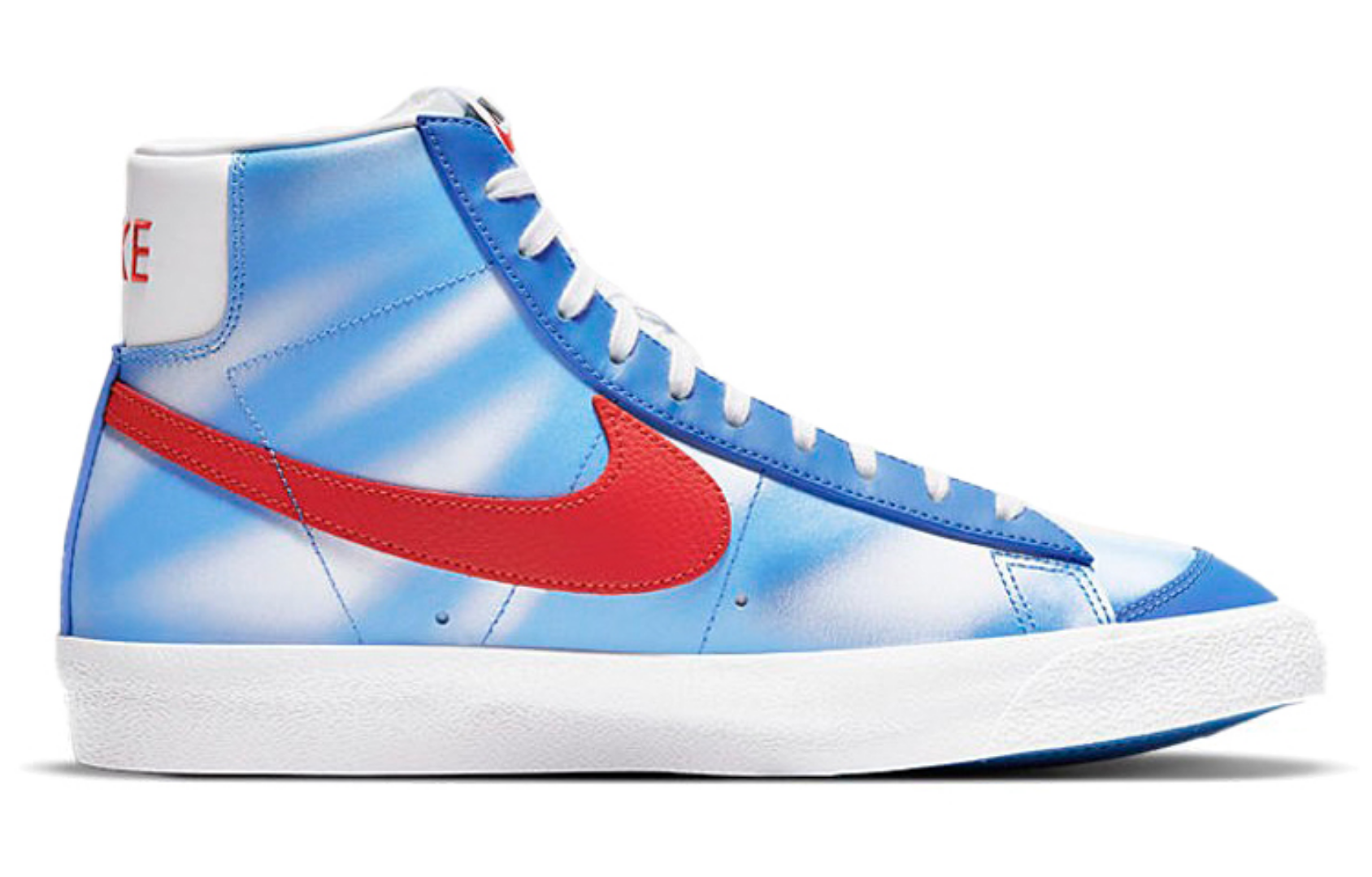 Фото № 2 с приближением к товару «‎Nike Blazer Mid WhiteBlueRed»