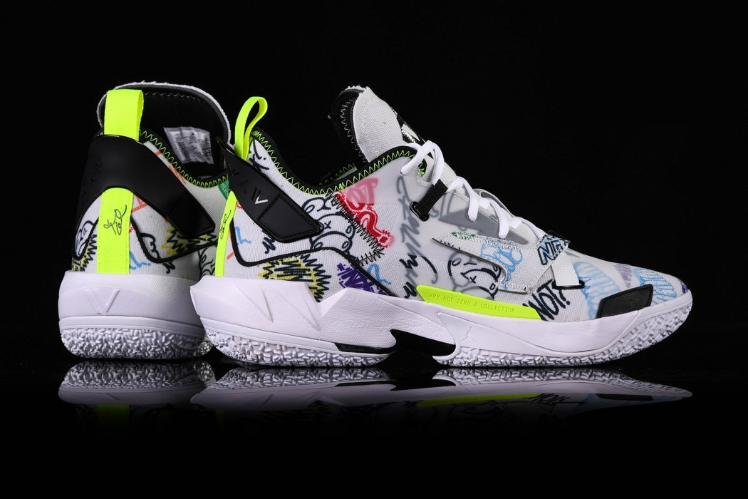 Фото № 1 с приближением к товару «‎Nike Air Jordan Why Not Zer0.4 Graffiti R. Westbrook »