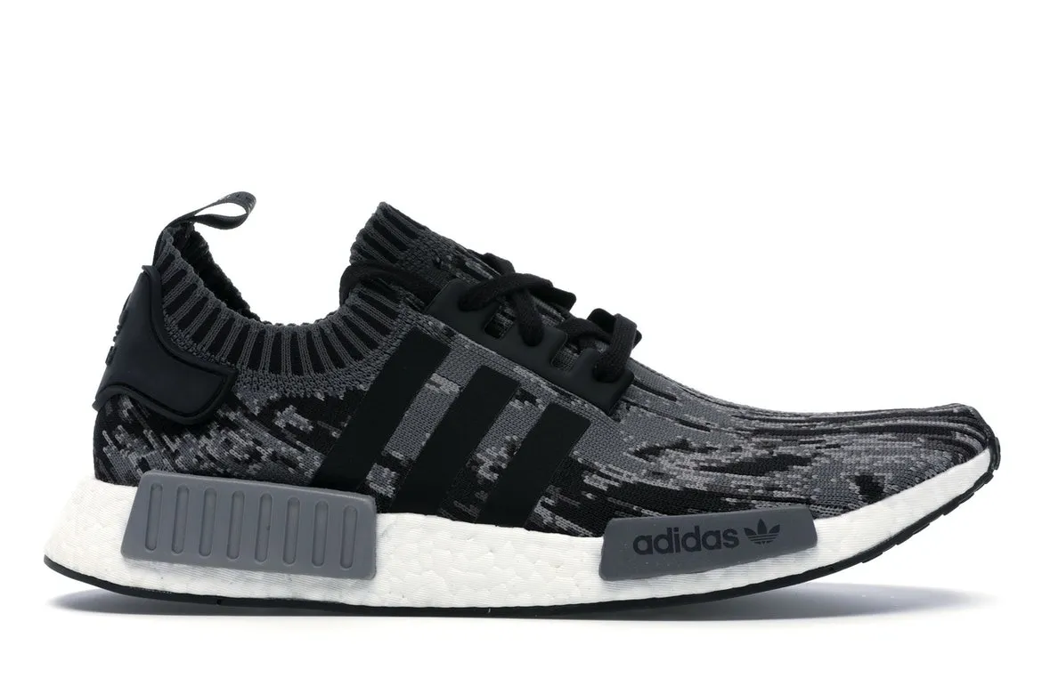 Фото № 1 с приближением к товару «‎adidas NMD R1 Core Black Grey Three»