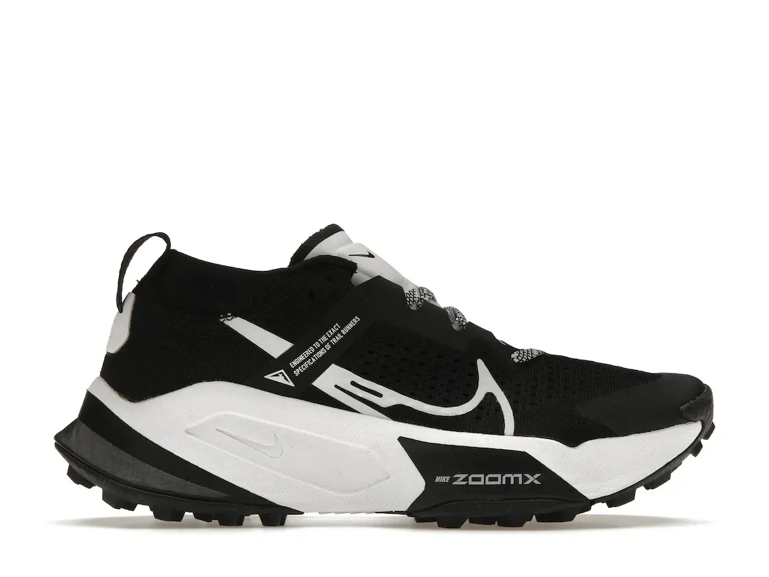 Фото № 1 с приближением к товару «‎Nike ZoomX Zegama Trail Black White »