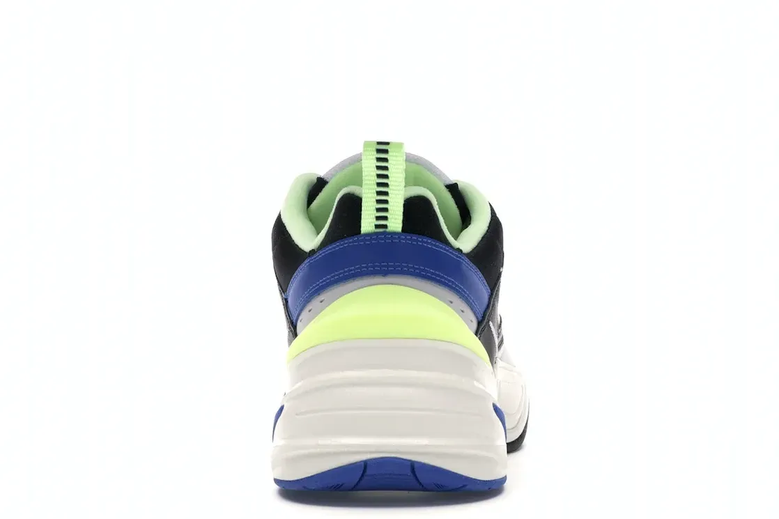 Фото № 4 с приближением к товару «‎Nike M2K Tekno Black Royal Volt»