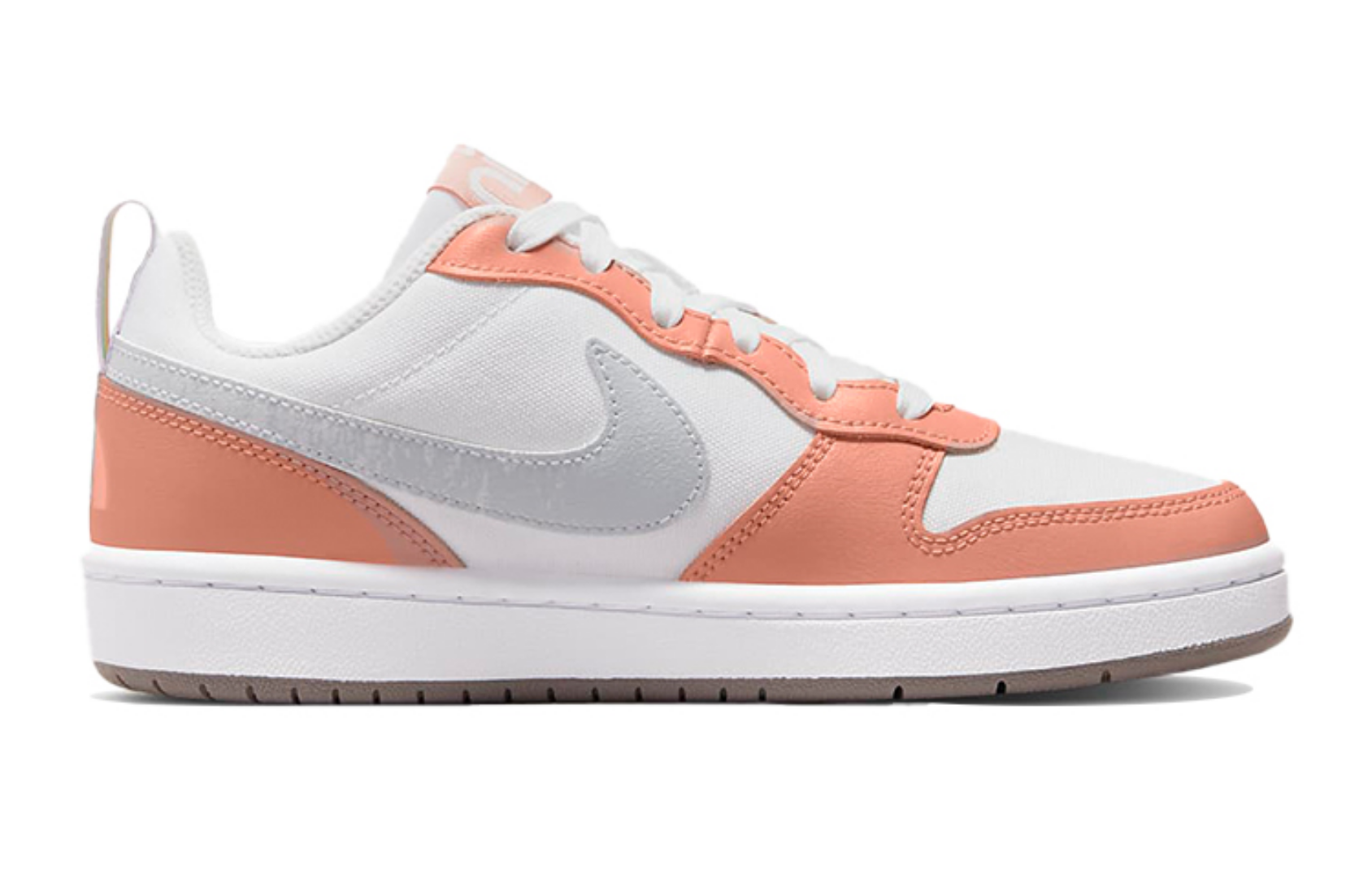Фото № 2 с приближением к товару «‎Nike Court Borough Low 2 SE Skate shoes whiteorange»
