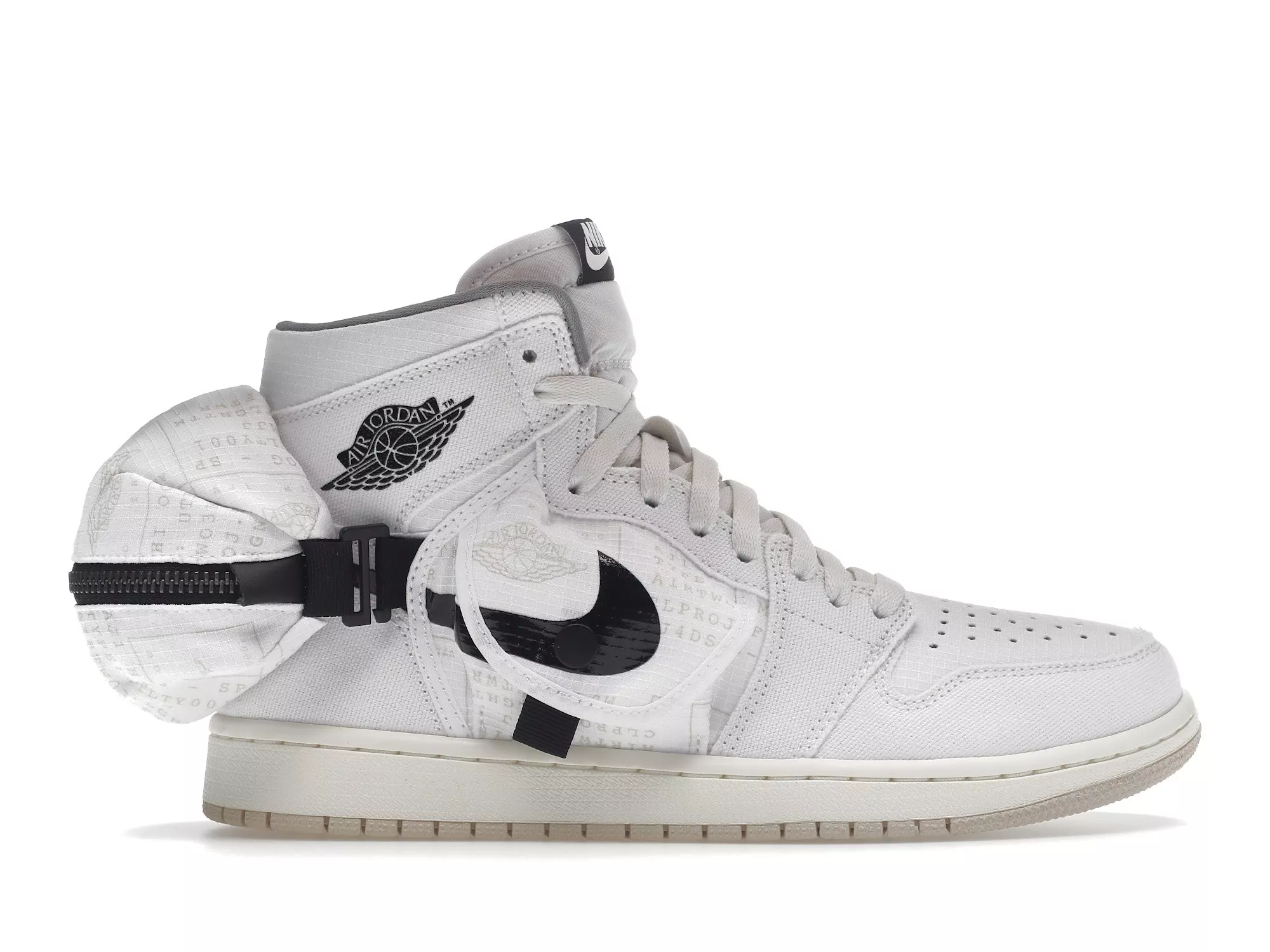 Фото № 1 с приближением к товару «‎Jordan 1 Retro High OG SP Utility White Black»