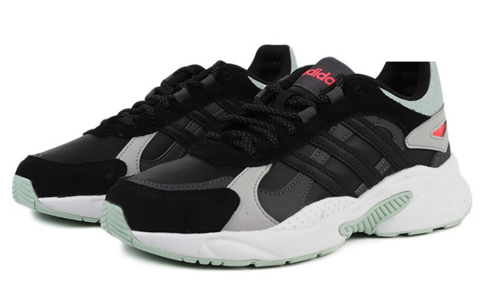 Фото № 3 с приближением к товару «‎adidas Neo WMNS Crazychaos Shadow BlackGreen»