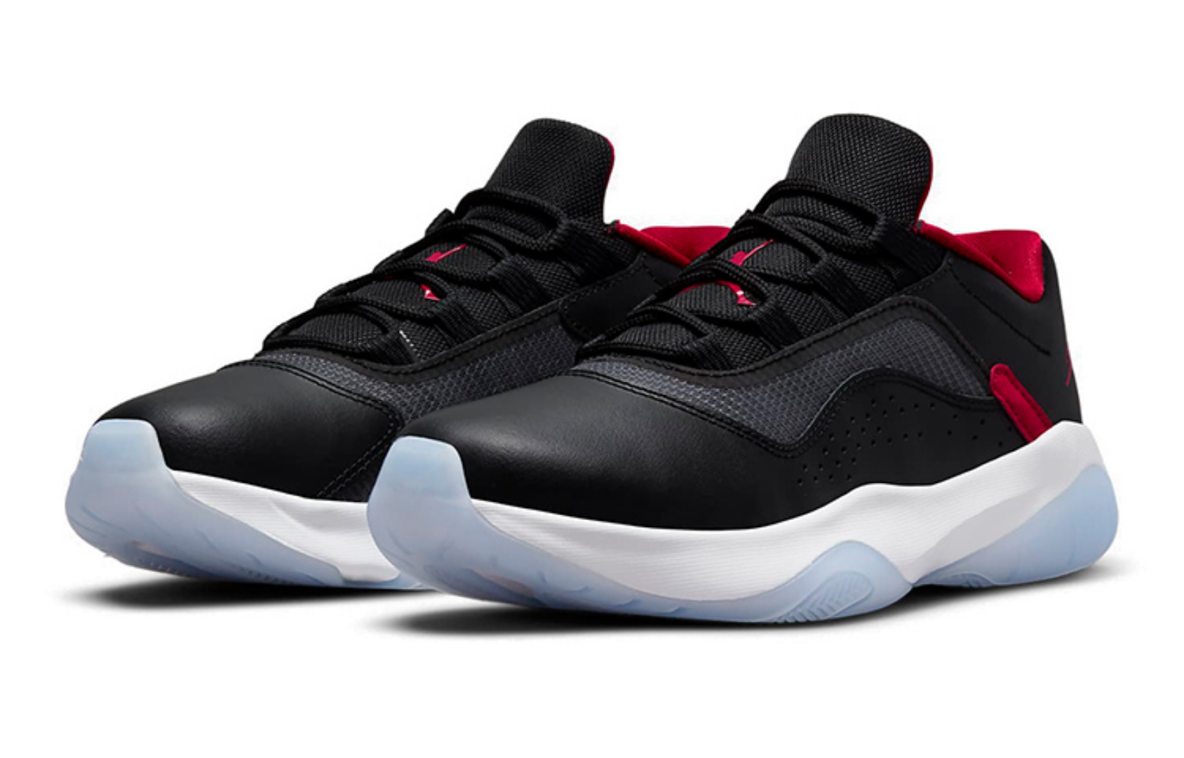 Фото № 3 с приближением к товару «‎Air Jordan 11 CMFT Low (GS) BlackRedWhite»