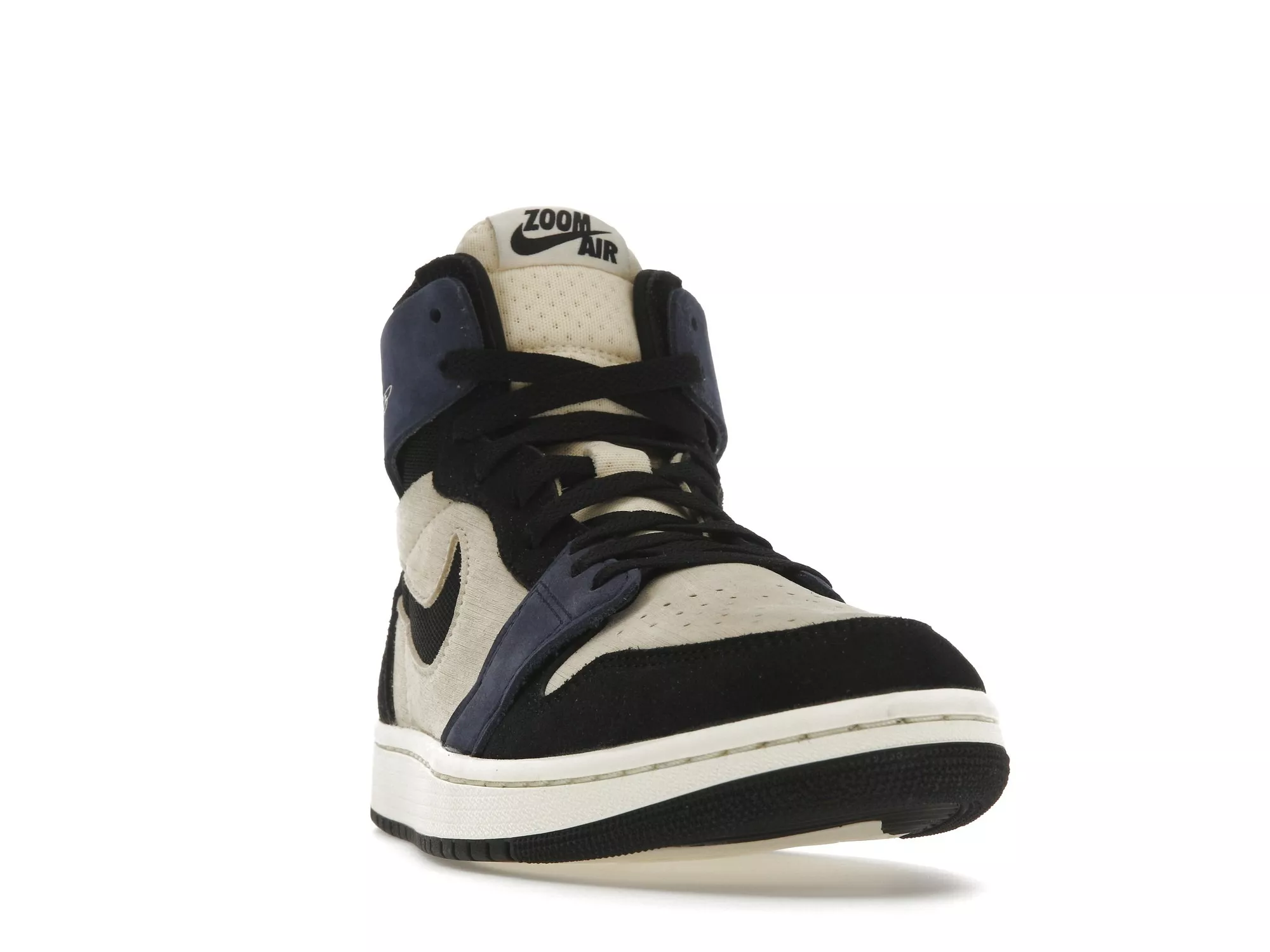Фото № 3 с приближением к товару «‎Jordan 1 High Zoom Air CMFT 2 Muslin Blackened Blue»