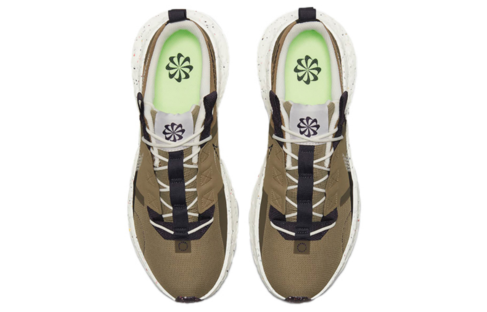 Фото № 4 с приближением к товару «‎Nike Crater Impact Low-Top Running Shoes Green»