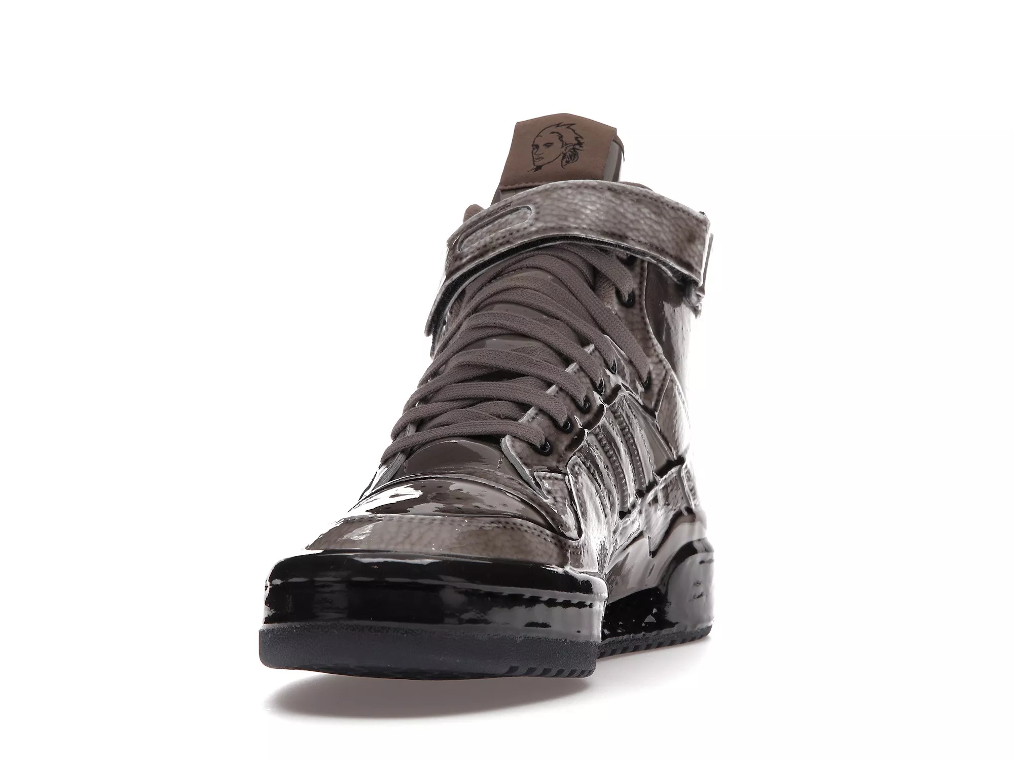 Фото № 5 с приближением к товару «‎adidas Forum Hi Jeremy Scott Dipped Black»
