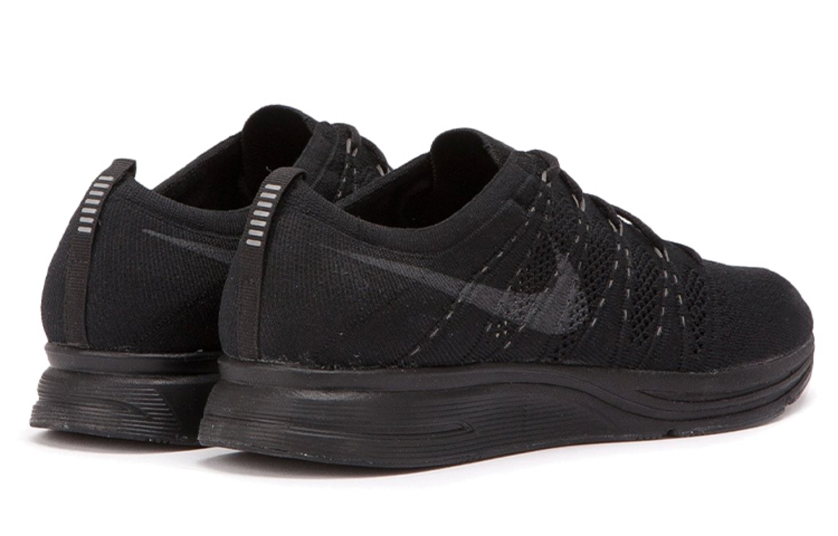 Фото № 4 с приближением к товару «‎Nike Flyknit Trainer Running Shoes Black»