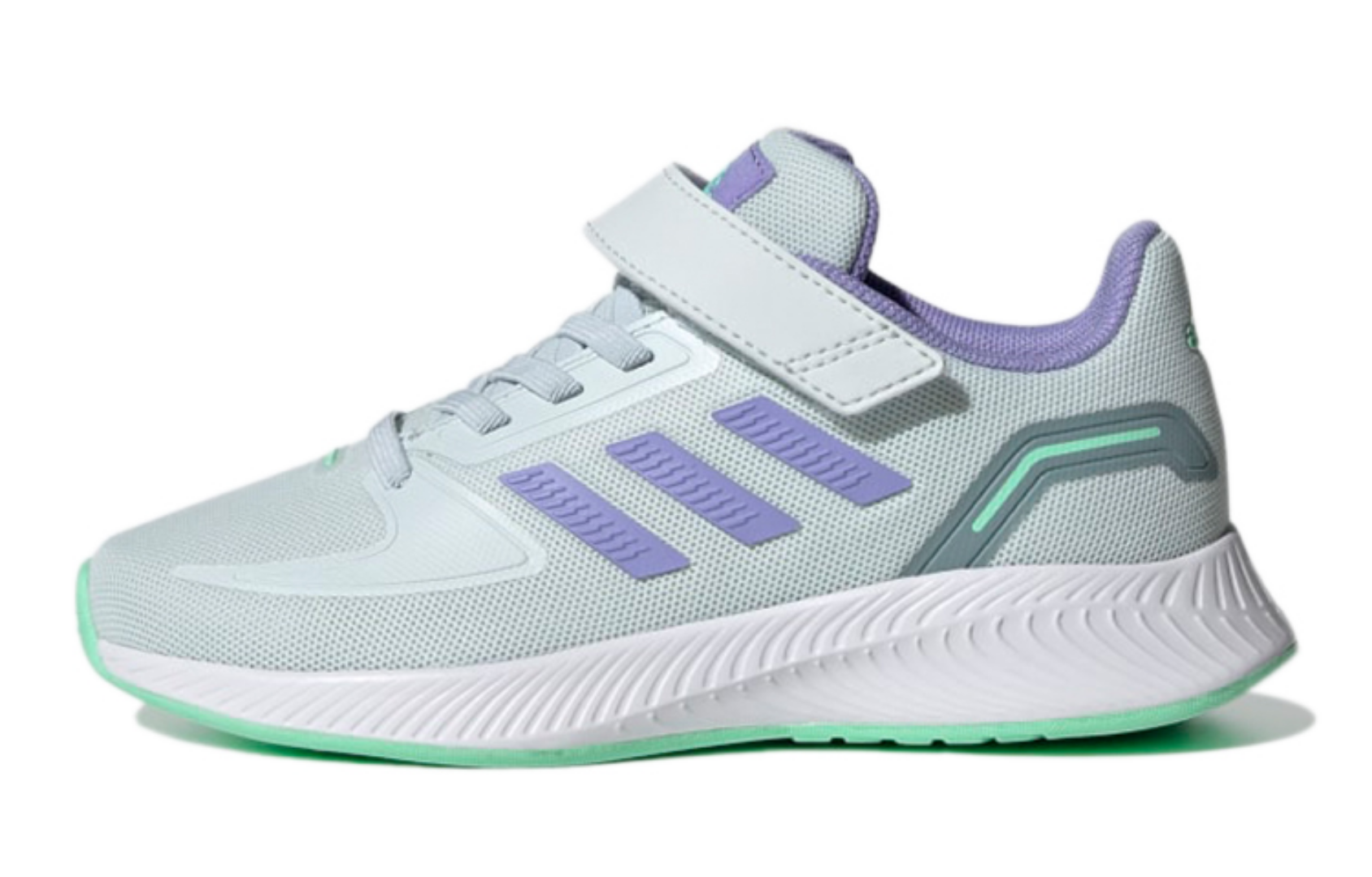 Фото № 1 с приближением к товару «‎adidas Runfalcon 2.0 Low-Top Running Shoes K GreyPurple»