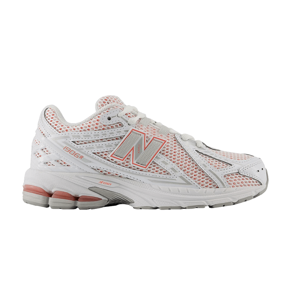 New Balance 1906R Big Kid White Sun Fade Red