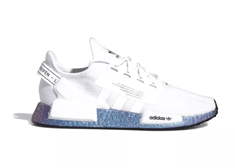 Фото № 1 с приближением к товару «‎adidas NMD R1 V2 White Speckled»