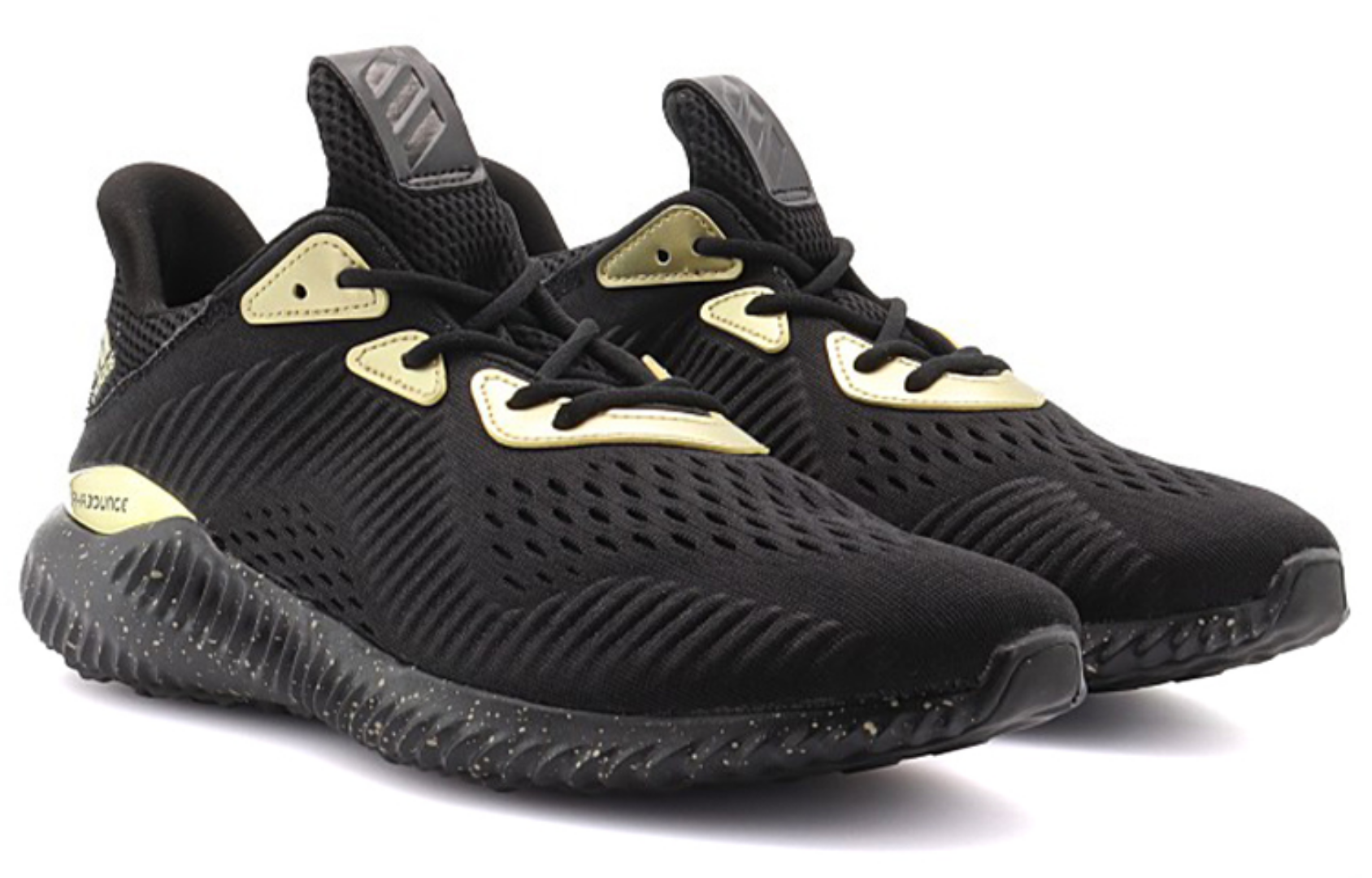 Фото № 4 с приближением к товару «‎Adidas Alphabounce 1 Burner Running Shoes Black»