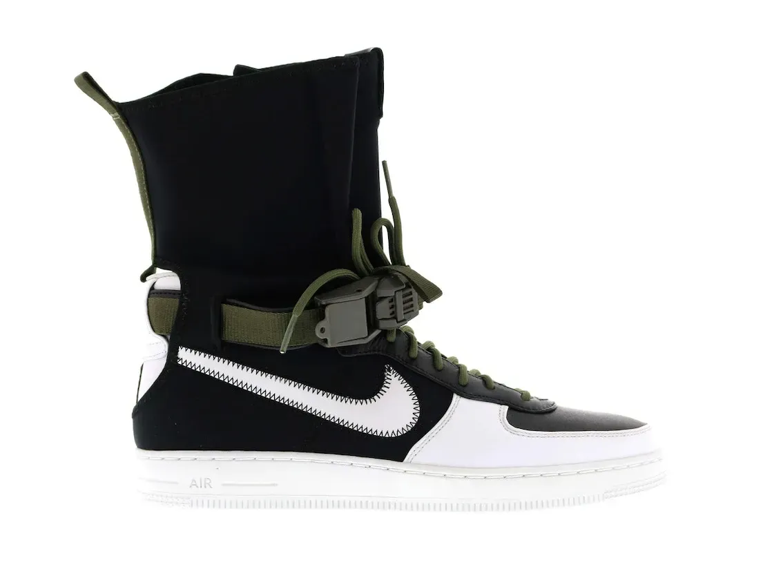 Фото № 1 с приближением к товару «‎Nike Air Force 1 Downtown Acronym Black White»