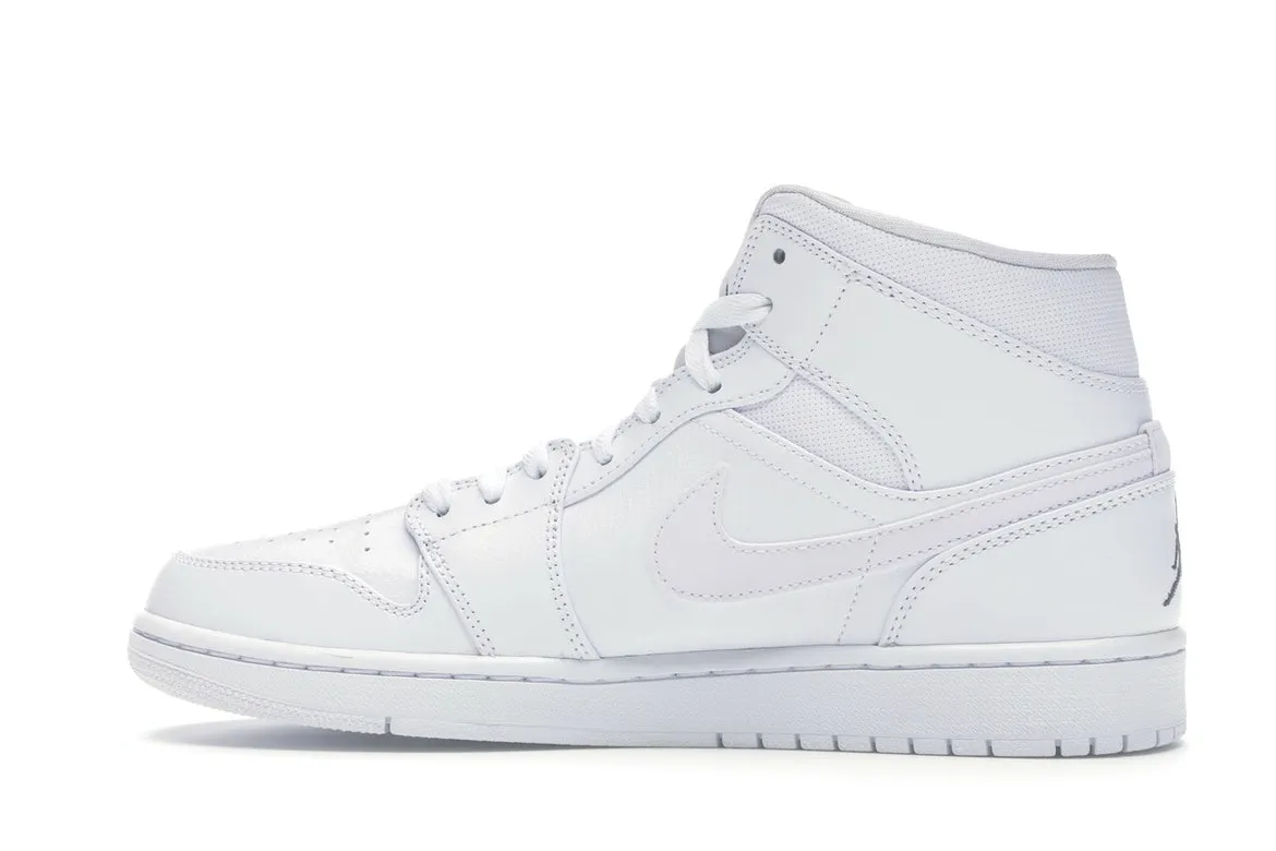 Фото № 5 с приближением к товару «‎Jordan 1 Retro Mid White Cool Grey»