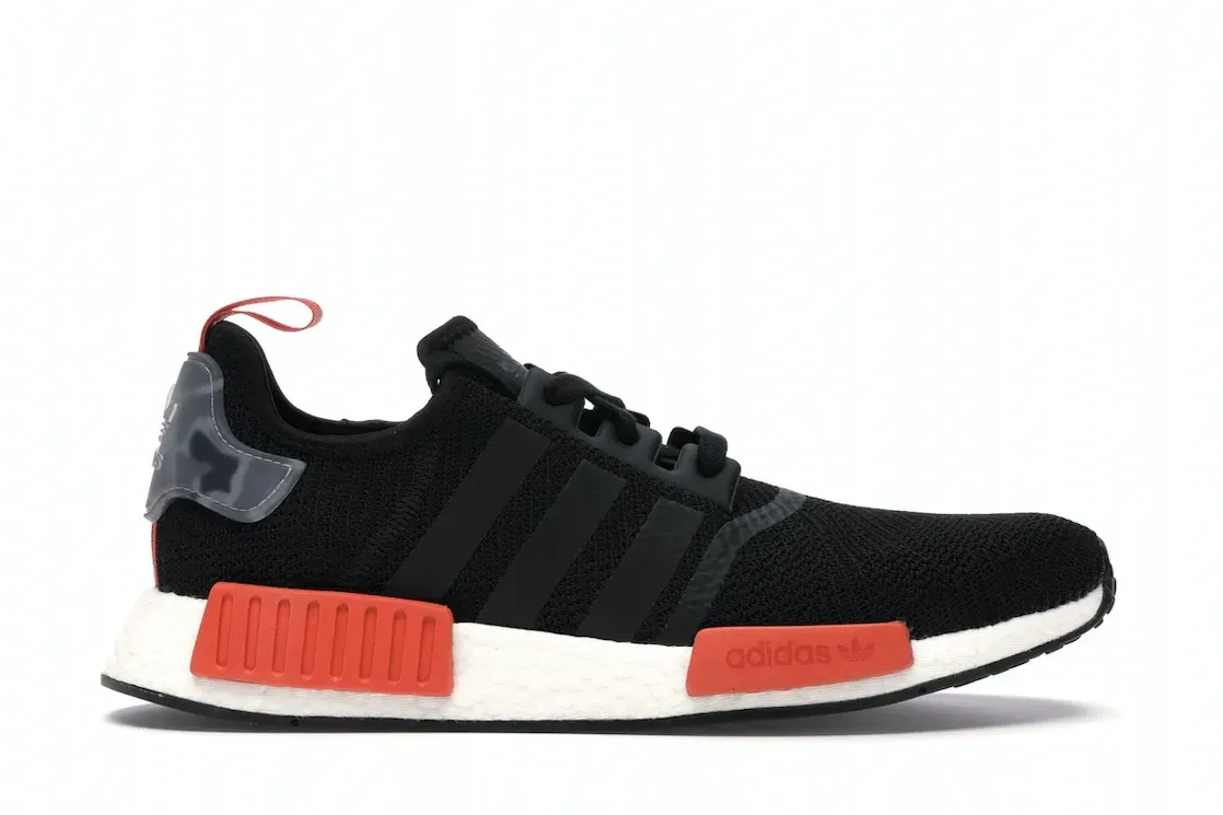 Фото № 1 с приближением к товару «‎adidas NMD R1 Core Black Raw Amber»