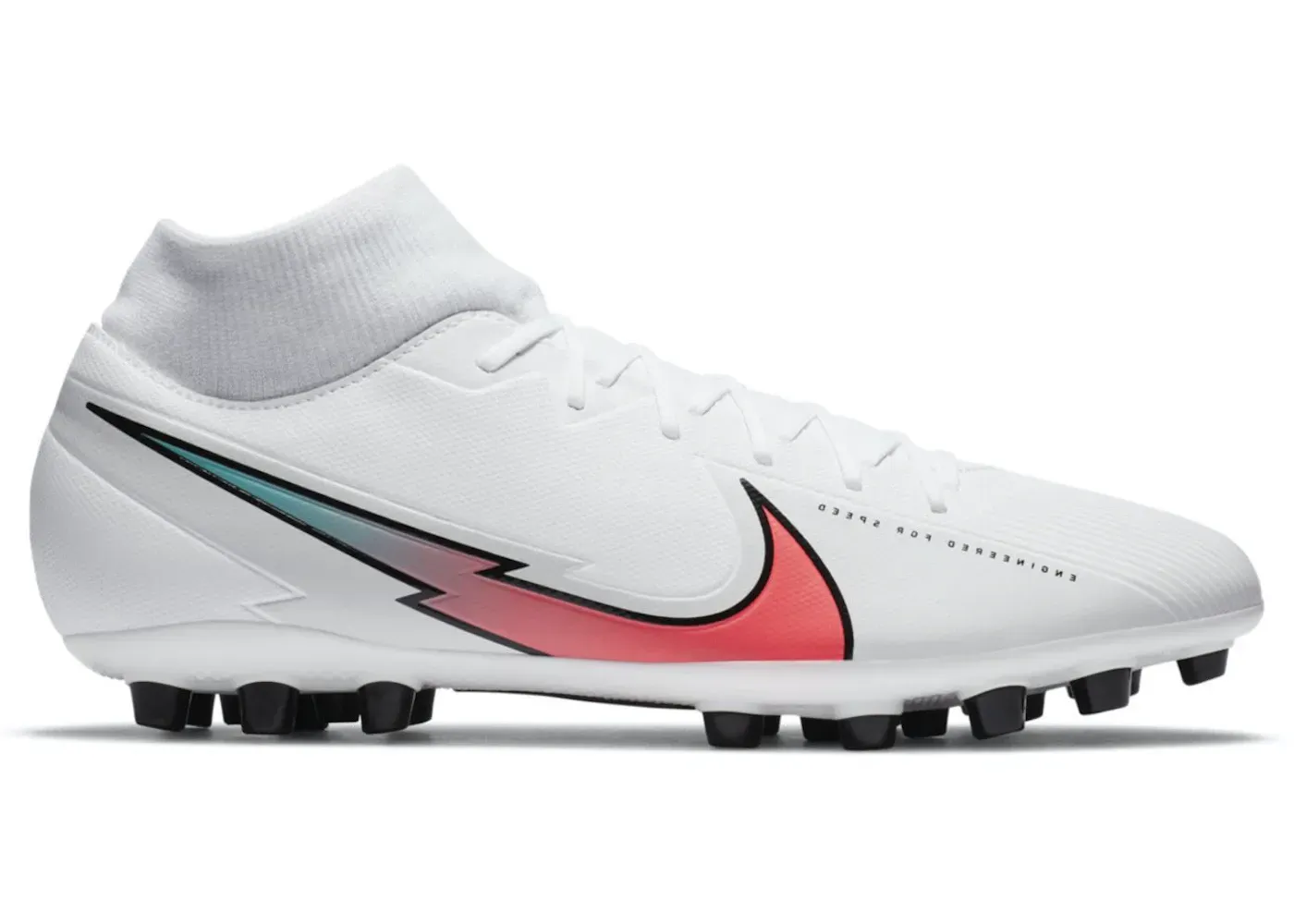 Фото № 1 с приближением к товару «‎Nike Mercurial Superfly 7 Academy AG White Flash Crimson»