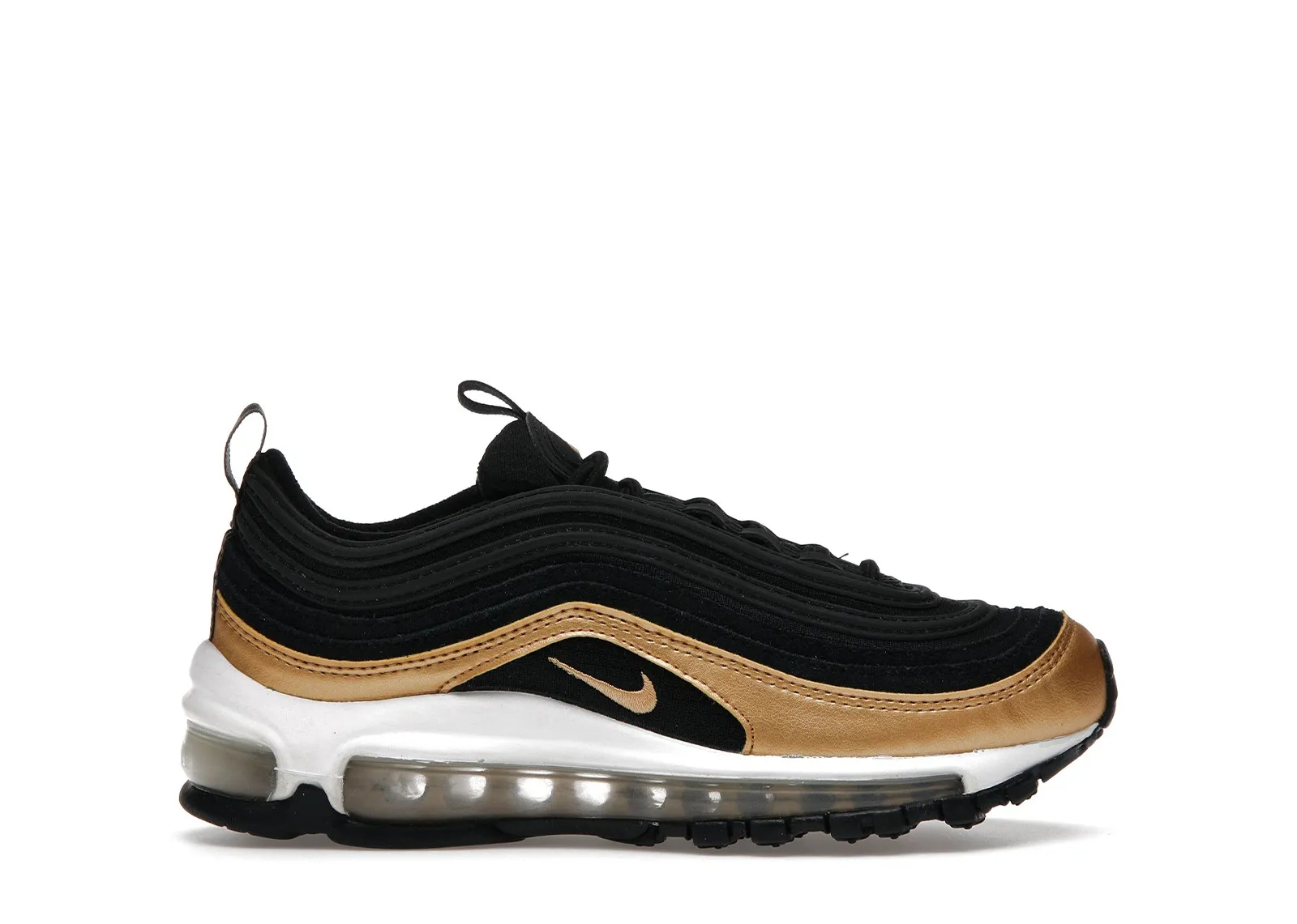 Фото № 1 с приближением к товару «‎Nike Air Max 97 Black Metallic Gold »